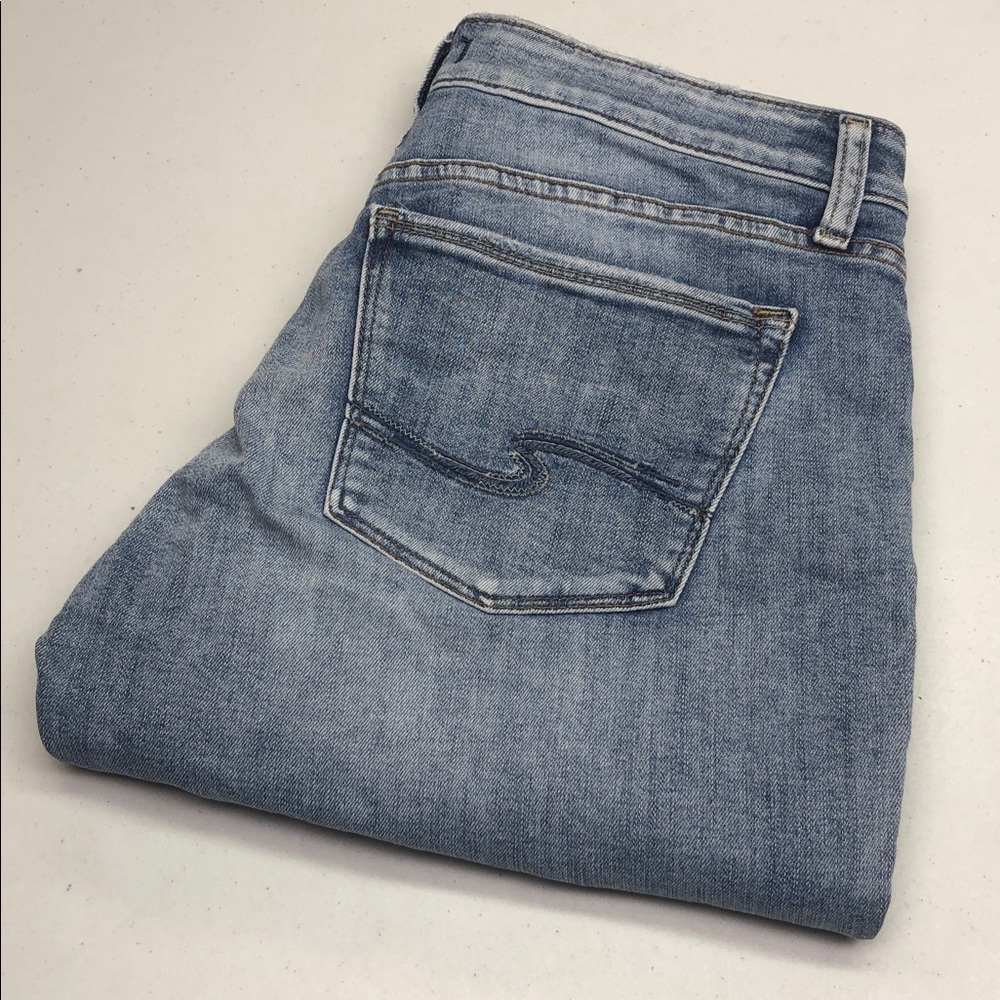 SILVER AVERY HIGH-RISE SKINNY JEANS 29x27 ⭐️